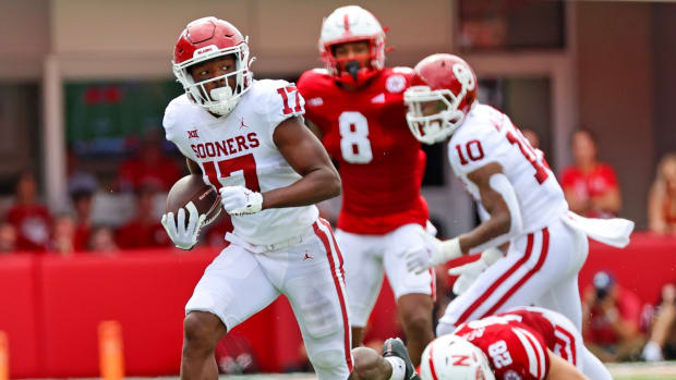 Marvin Mims 2022 Nebraska vs Oklahoma football USATSI_19063333